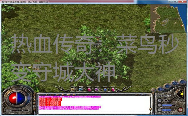 热血传奇：菜鸟秒变守城大神