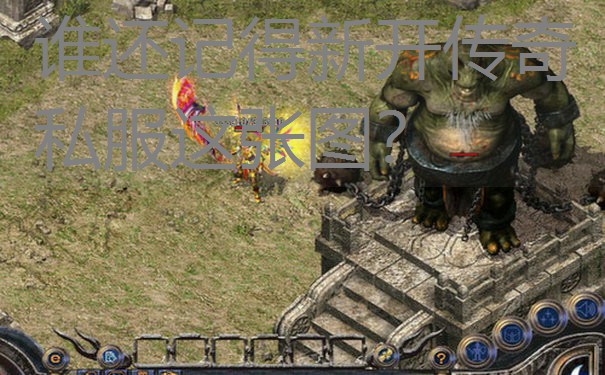 谁还记得新开传奇私服这张图？